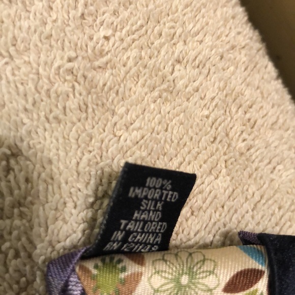 Ted Baker Tie-Purple/ Black - Picture 5 of 10